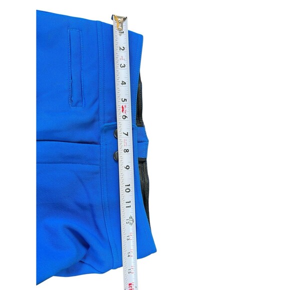 VTG 80s Profile Men’s Size 28 Blue Black Ski Pants Hong Kong Nylon Wool Stirrups - Picture 16 of 16